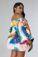 Load image into Gallery viewer, Spring Summer Off Shoulder Oversized Dress
